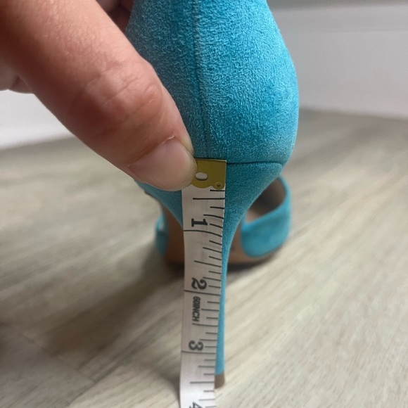 Marc Fisher Tammy Dorsay Pump Blue Pointed Toe 3.5 In Stiletto Heel Size 7 M - Picture 12 of 12